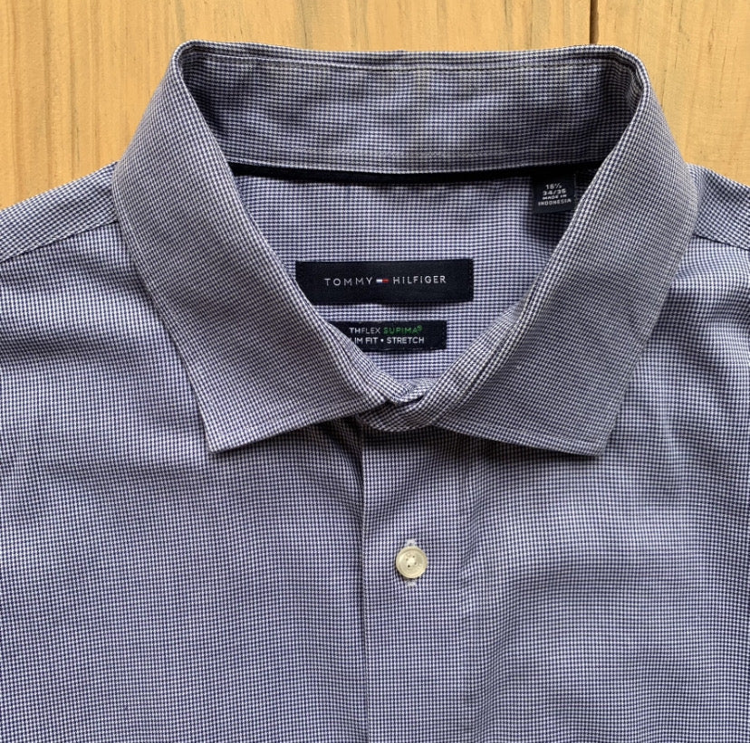 Camisa Tommy Hilfiger, L/XL 16 ½