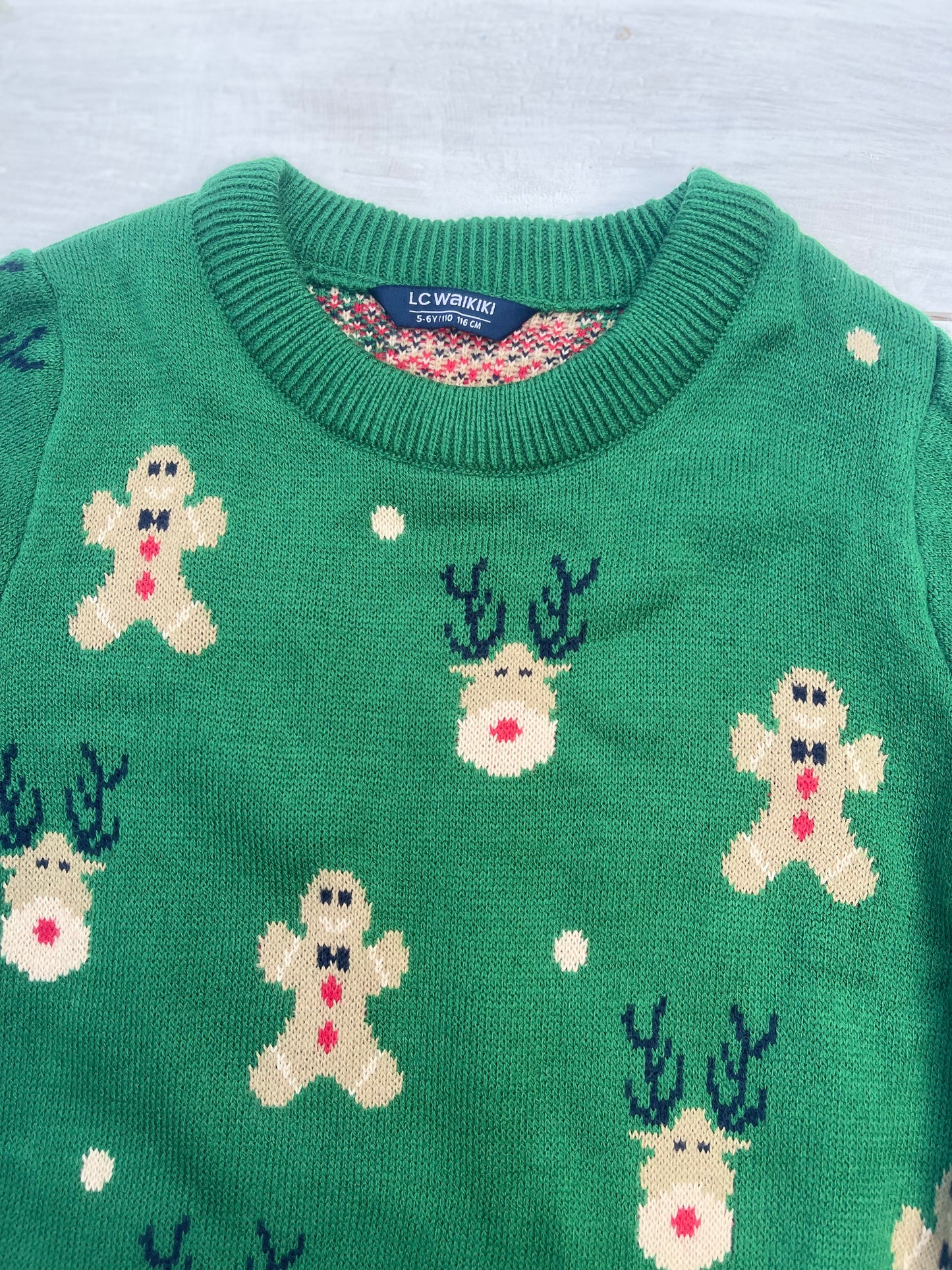 Suéter Navideño, 5–6 años