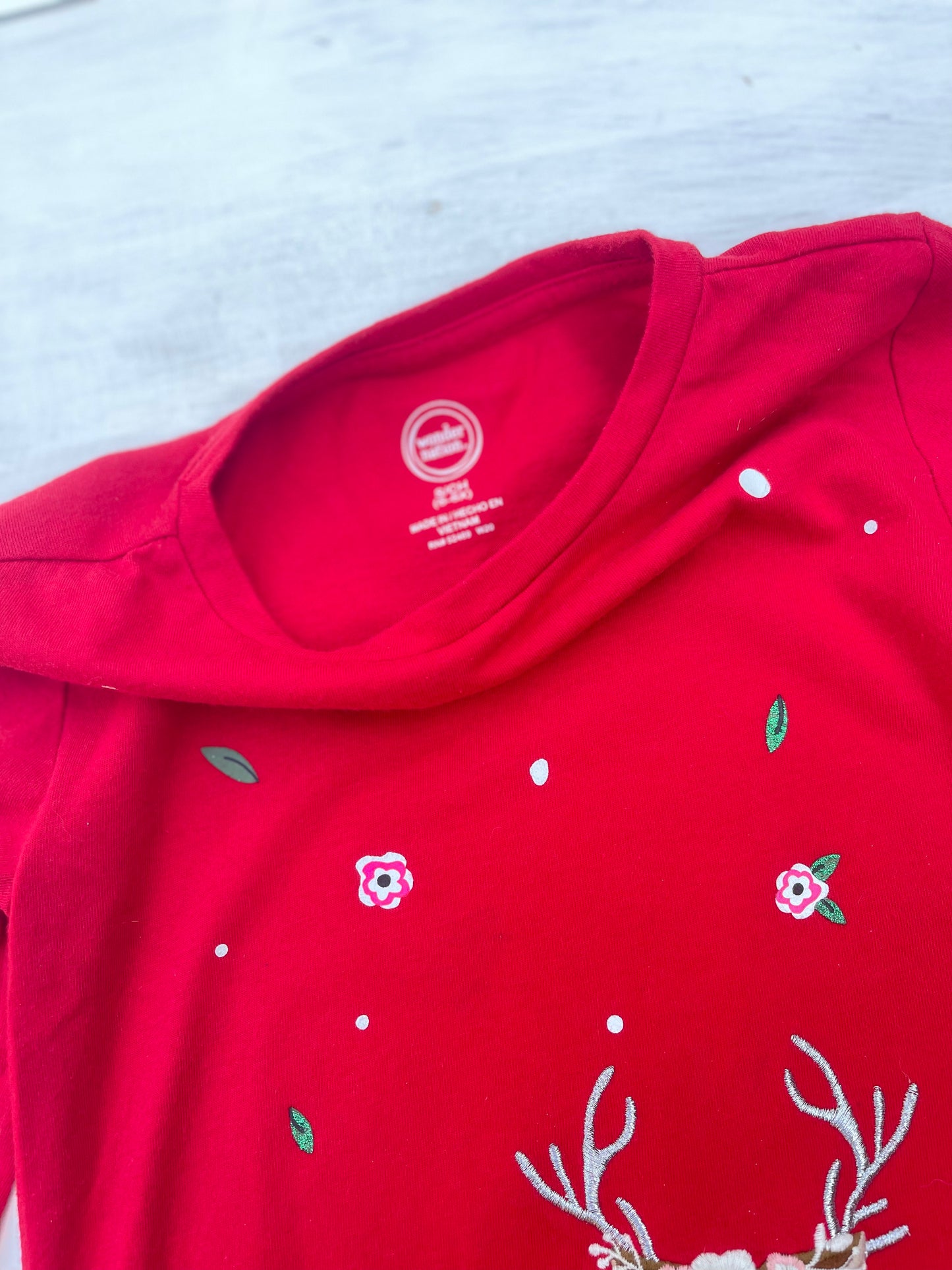 Blusa Reno Navideño, 6 años