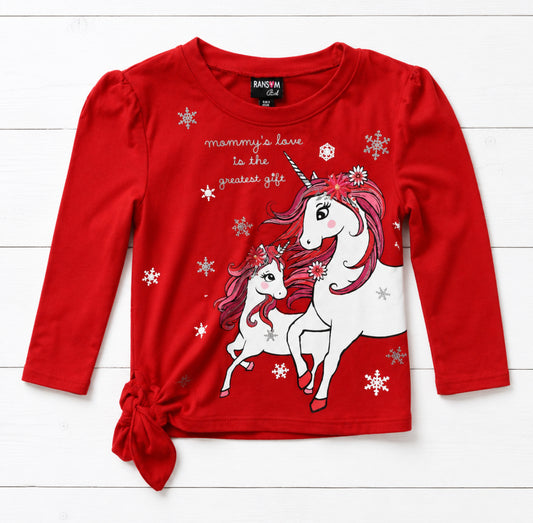 Blusa Unicornios, S 4 años