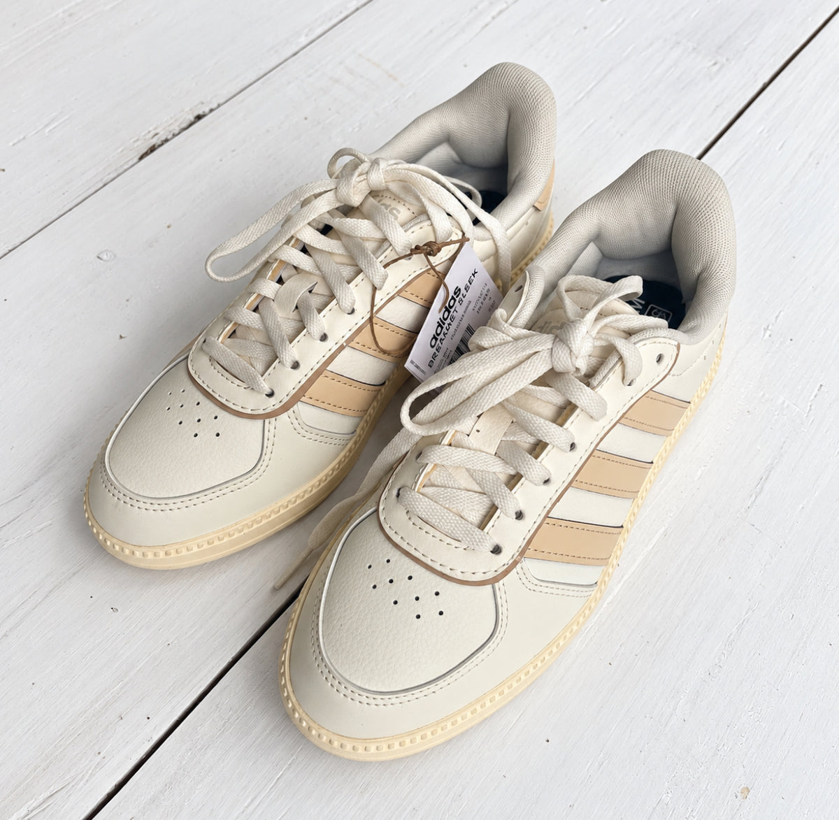 Tenis Adidas Breaknet Sleek Beige, 5.5