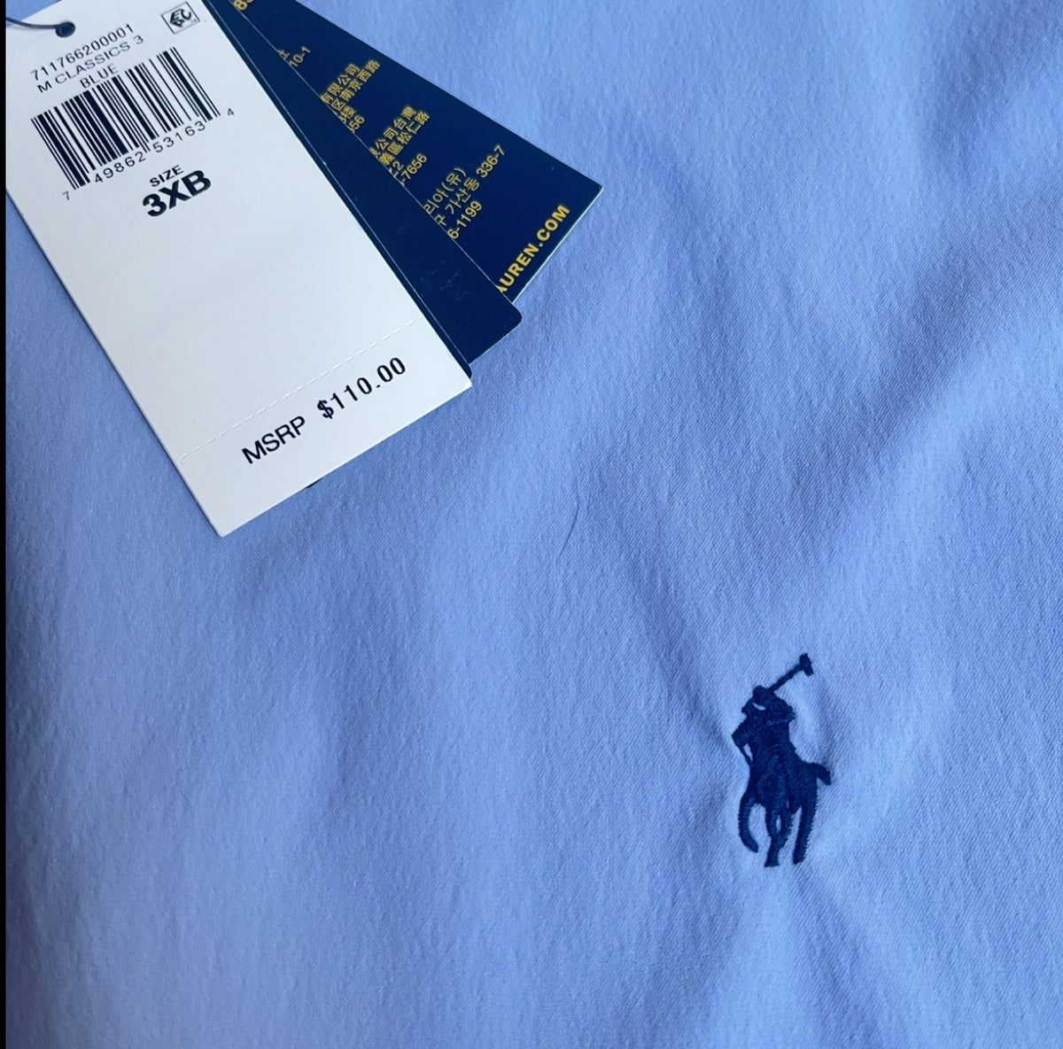 Camisa Ralph Lauren, 3XL