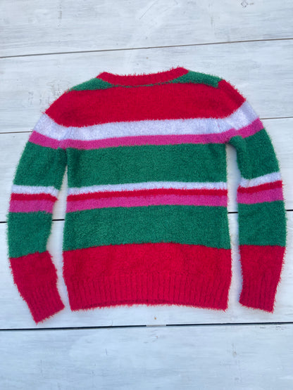 Suéter Unicornio Navideño, 7–8 años