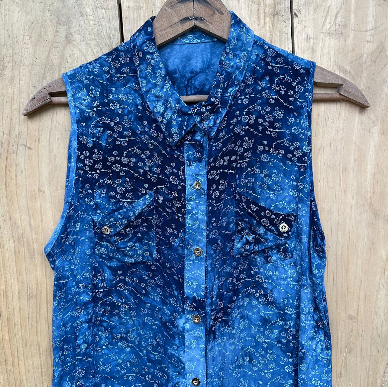 Blusa Azul, S