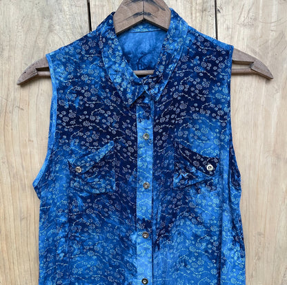 Blusa Azul, S