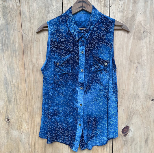 Blusa Azul, S