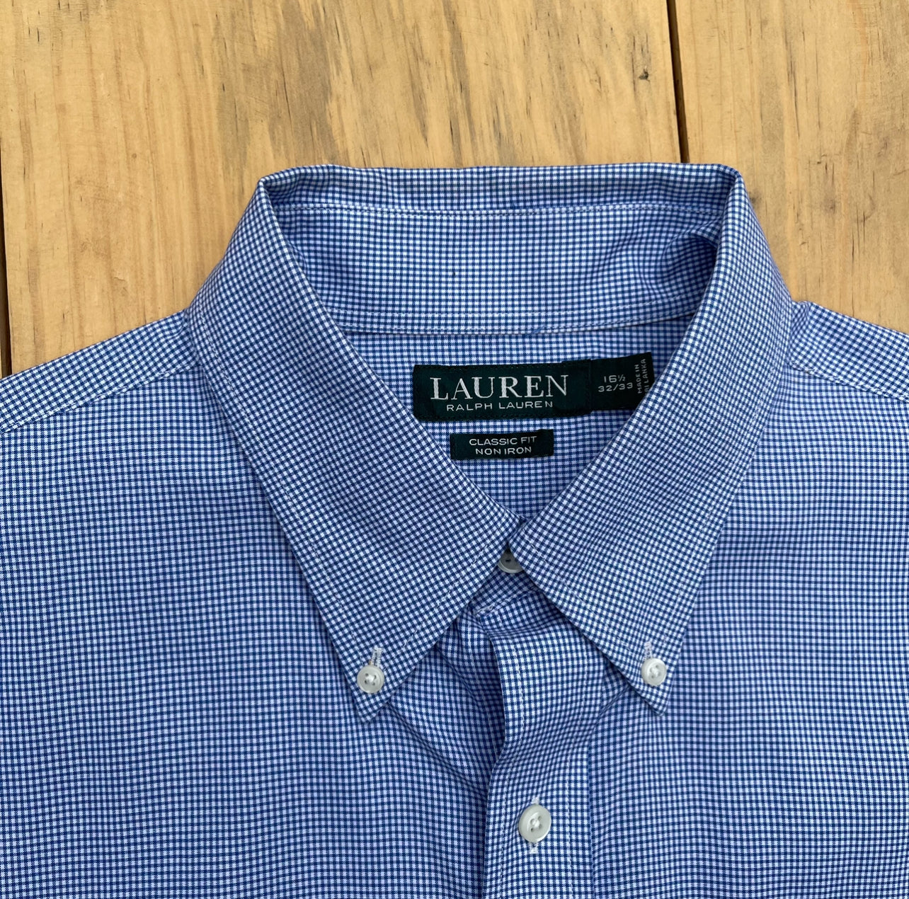 Camisa Ralph Lauren, XL 16 1/2 32-33