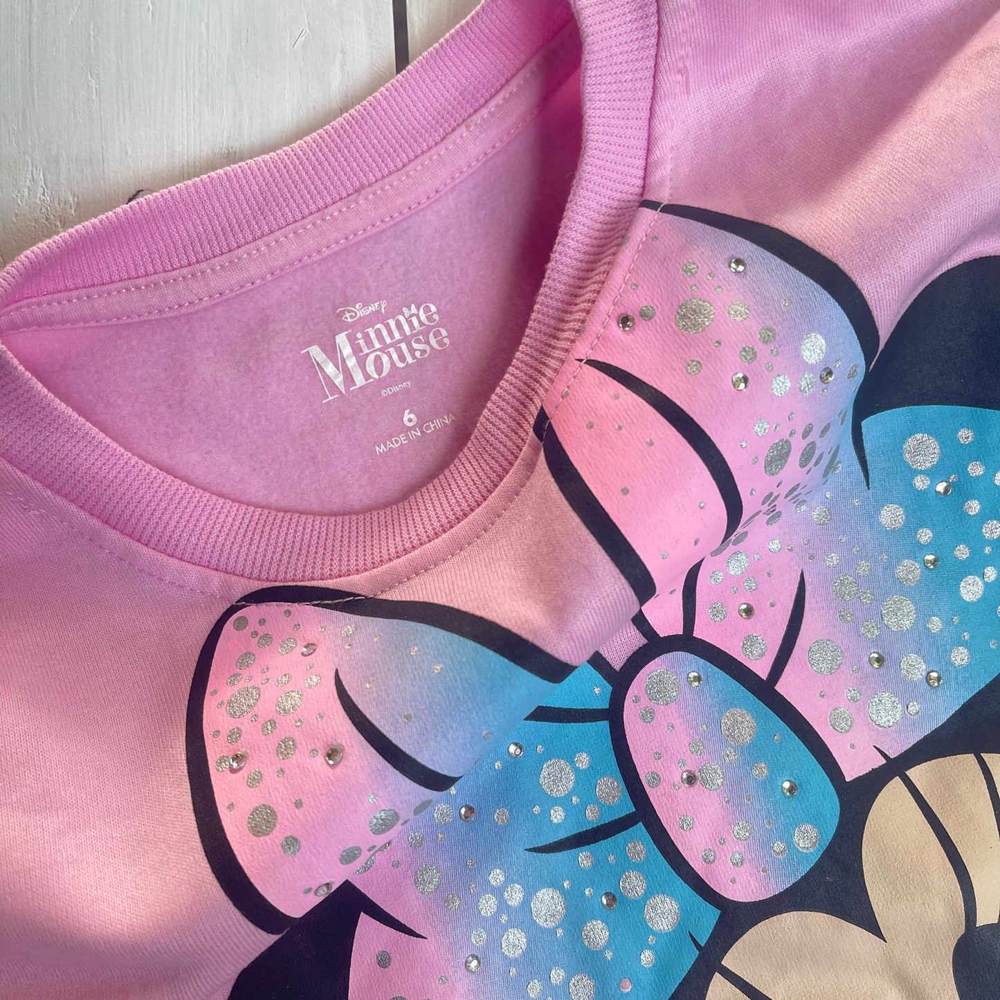 Suéter Minnie Mouse, 6 años