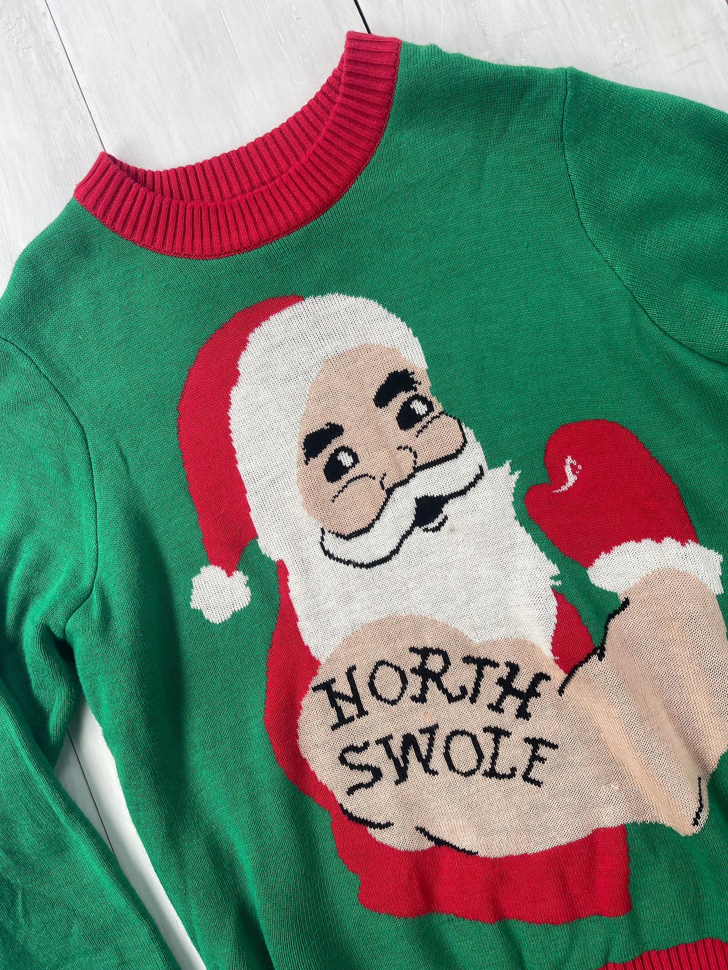 Suéter Santa musculoso, XL