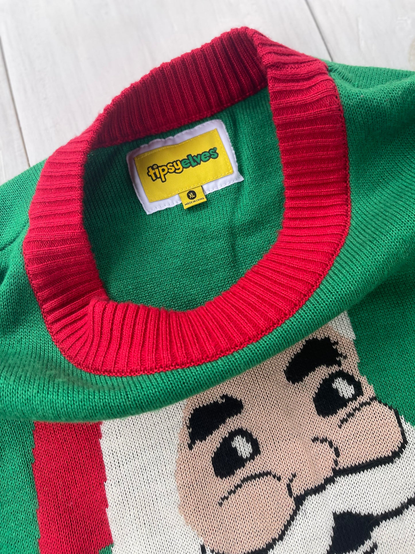 Suéter Santa musculoso, XL