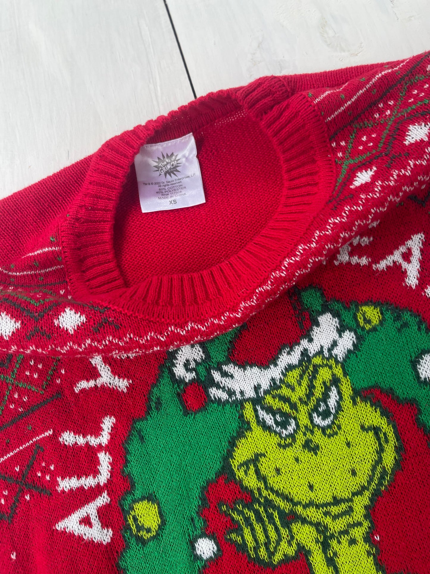 Suéter Grinch, XS