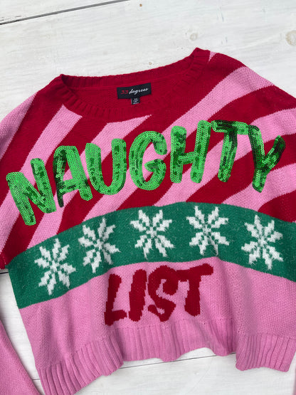 Suéter Naughty List, XL