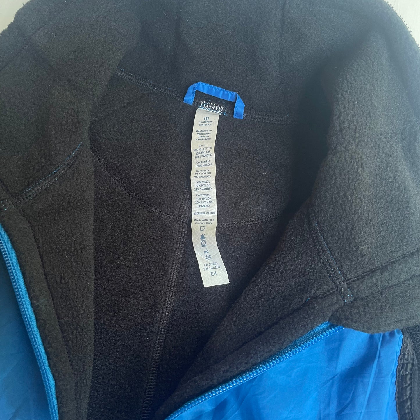 Chumpa Lululemon, 6/S