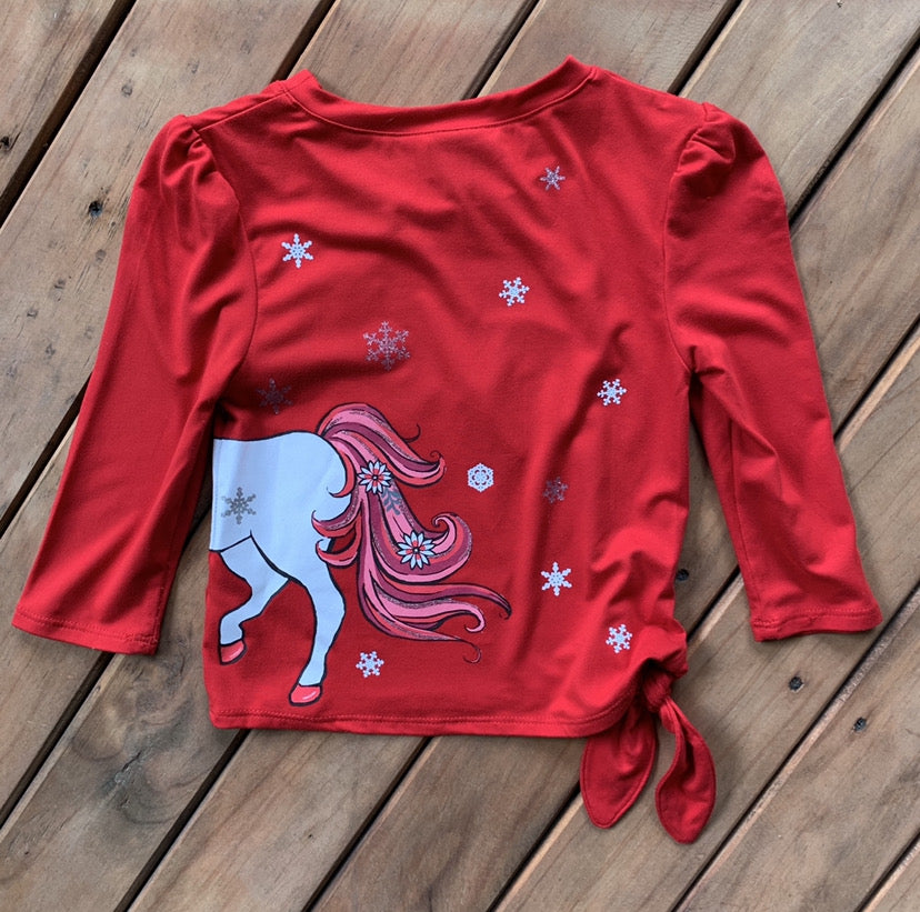 Blusa Unicornios, S 4 años