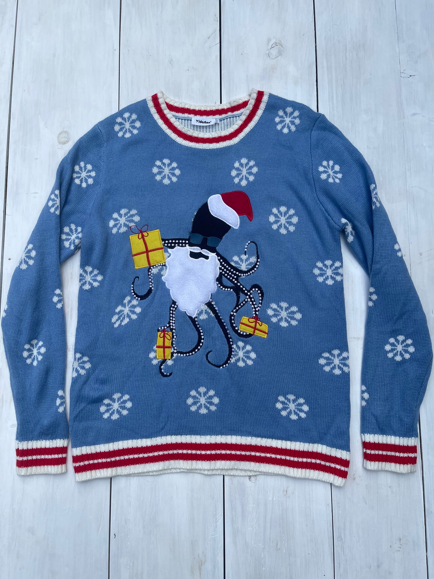 Suéter Pulpo Navideño, L