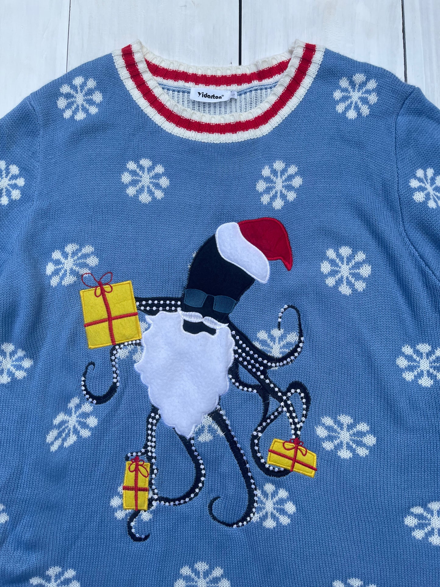 Suéter Pulpo Navideño, L