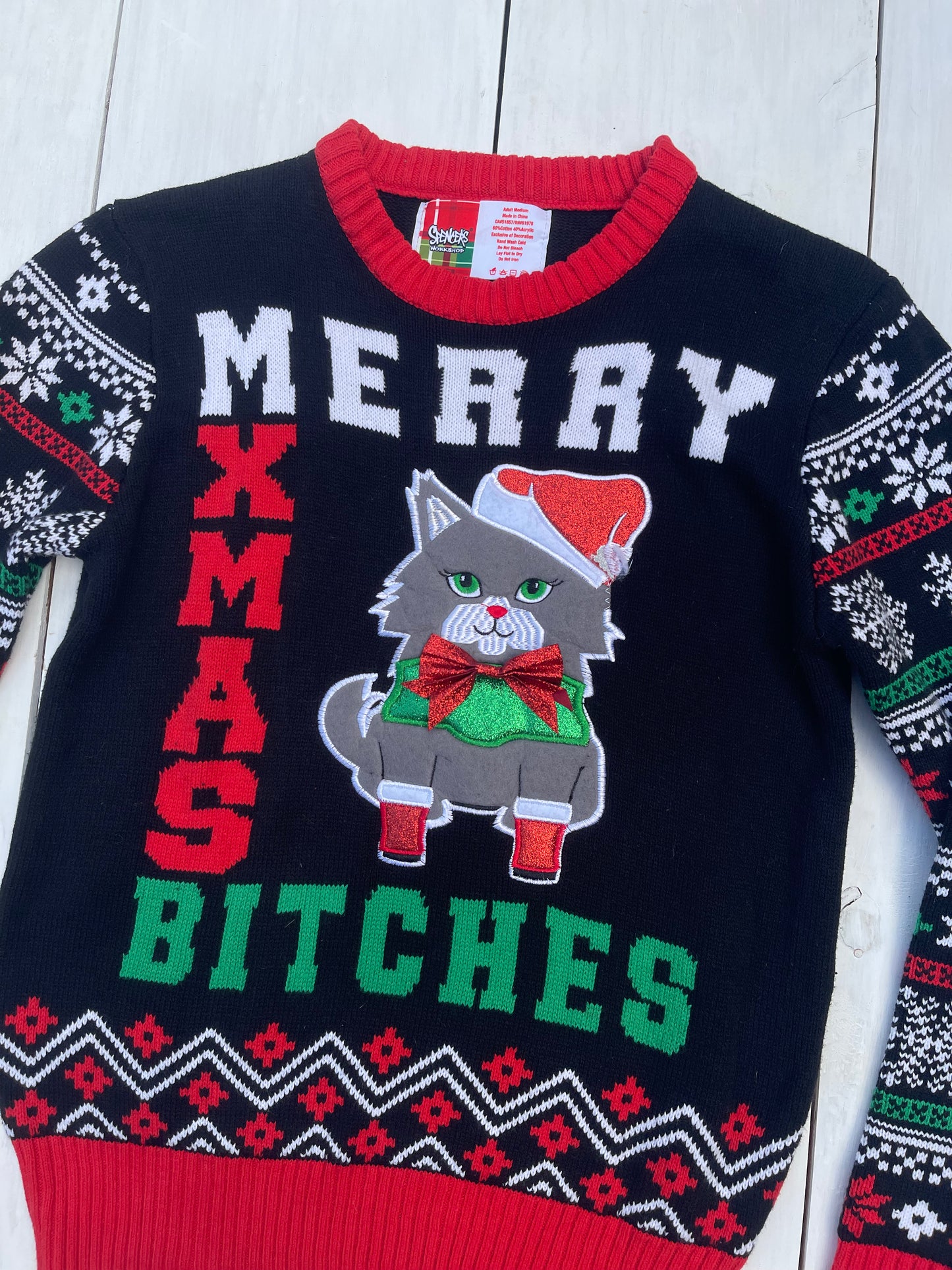 Suéter Merry Xmas, M