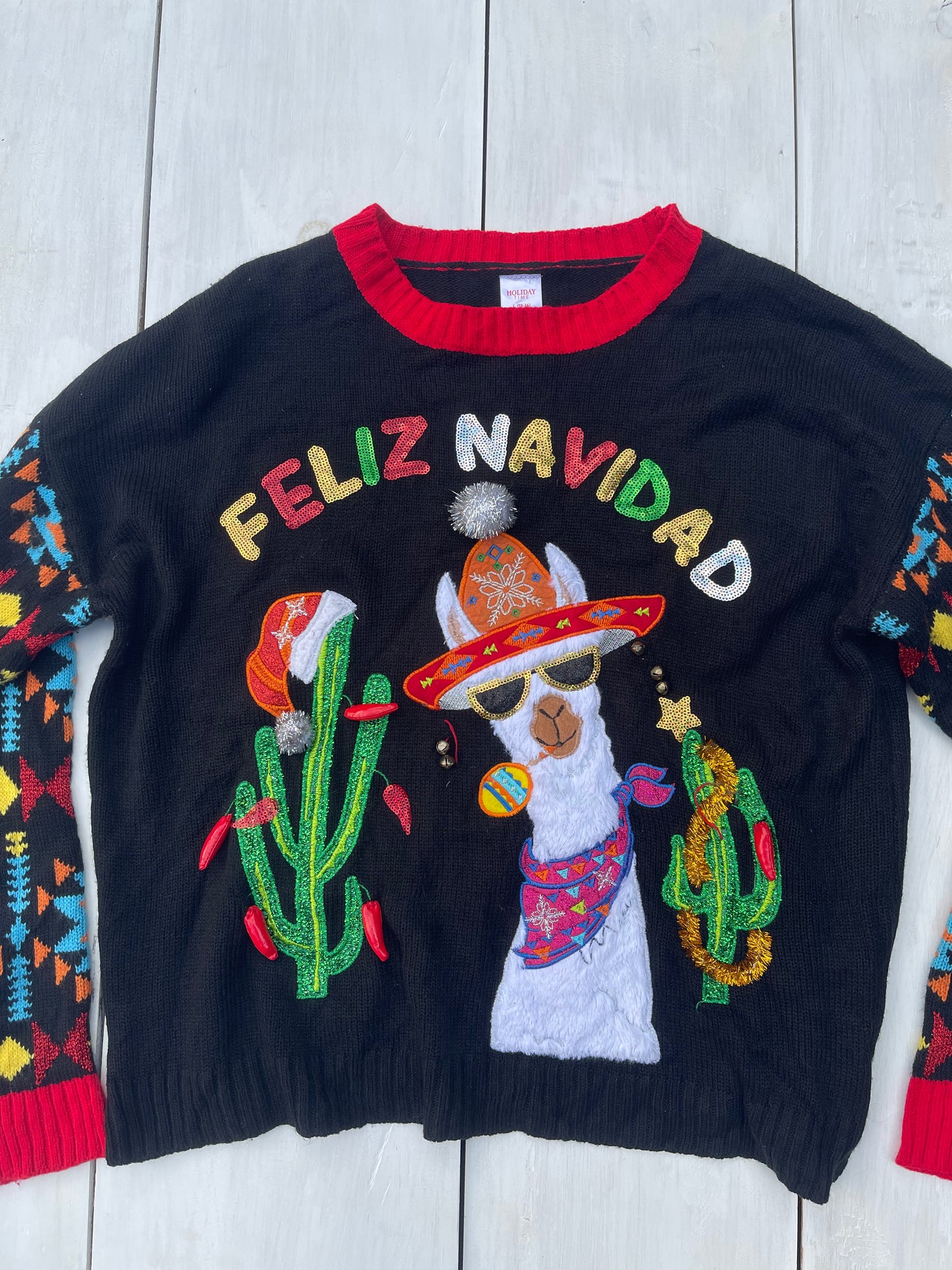 Suéter Llama Mexicana, L