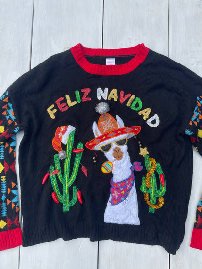 Suéter Llama Mexicana, L