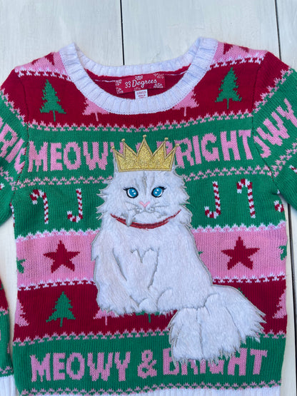 Suéter Gato, 10–12 años