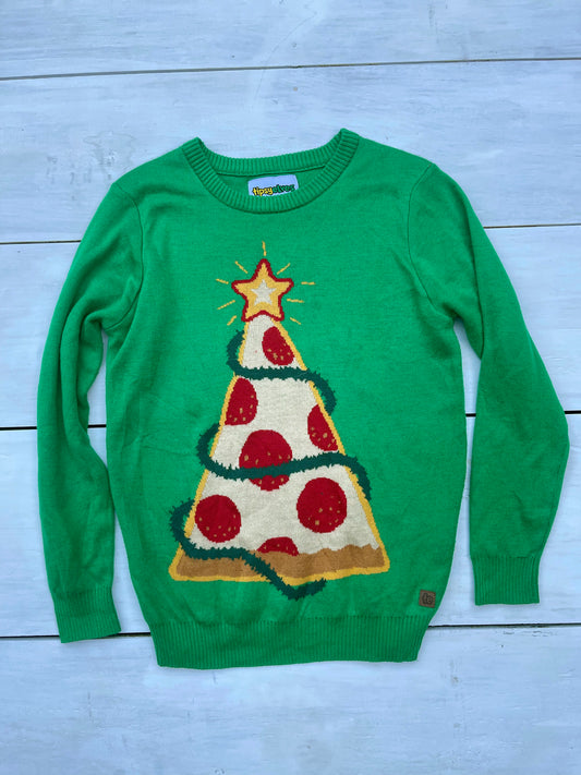 Suéter Pizza Navideño, 12/14 años