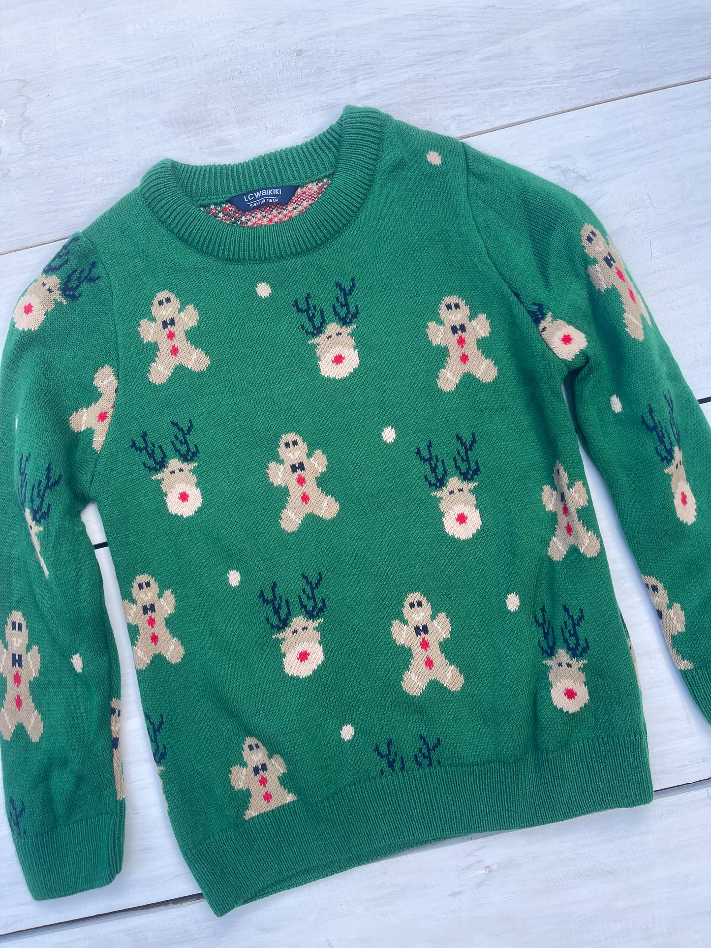 Suéter Navideño, 5–6 años