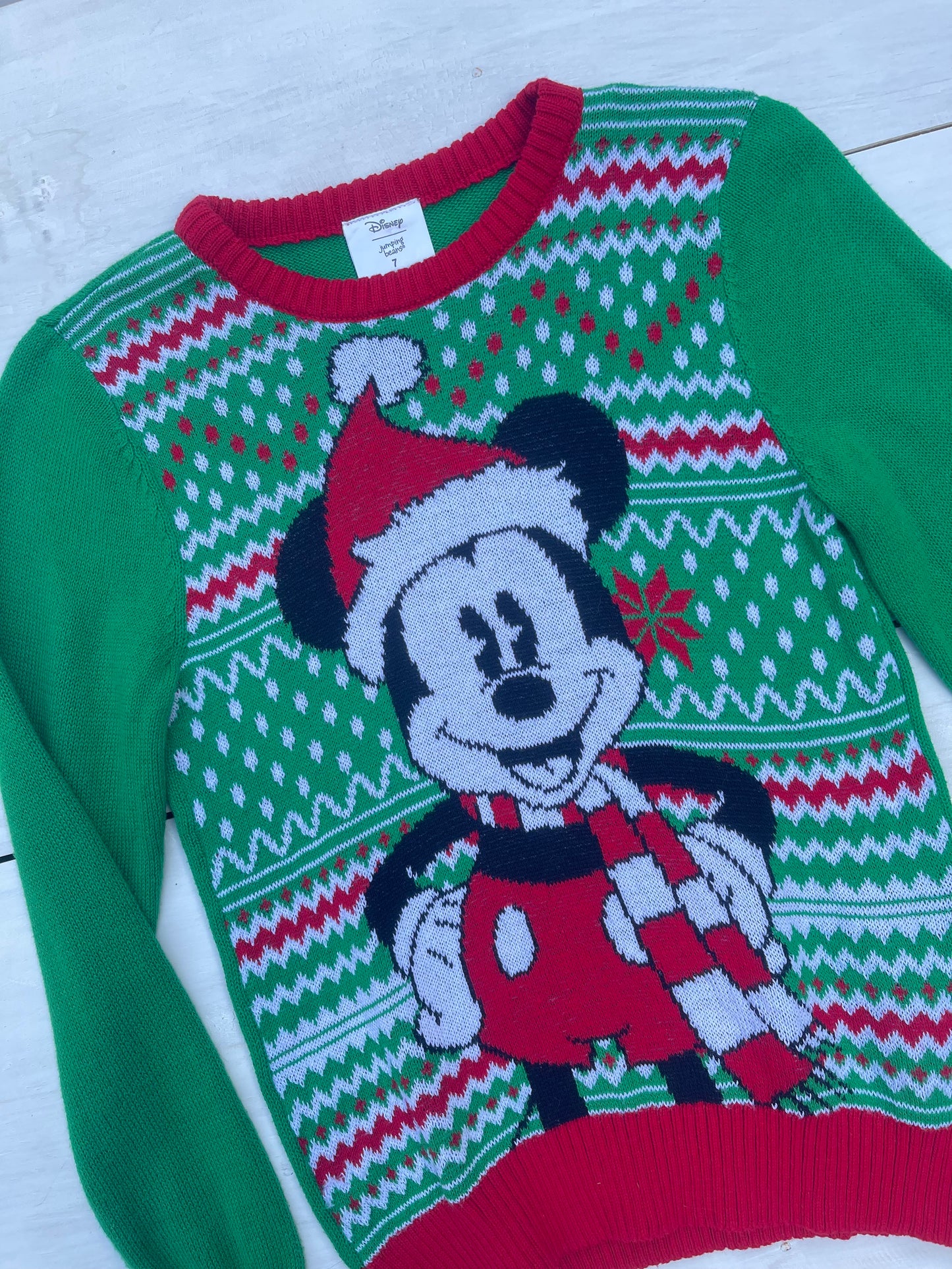 Suéter Mickey, 7 años