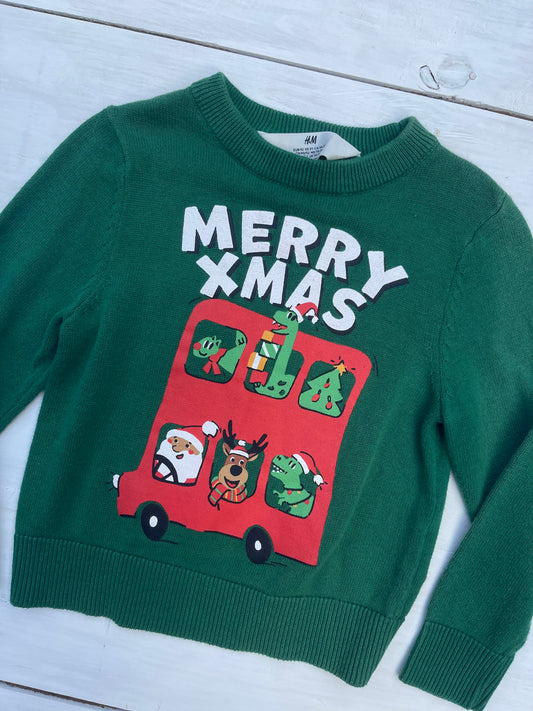 Suéter Merry Xmas, 1–2 años
