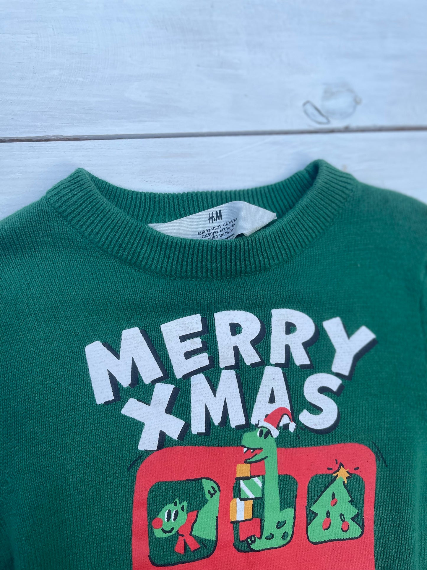 Suéter Merry Xmas, 1–2 años