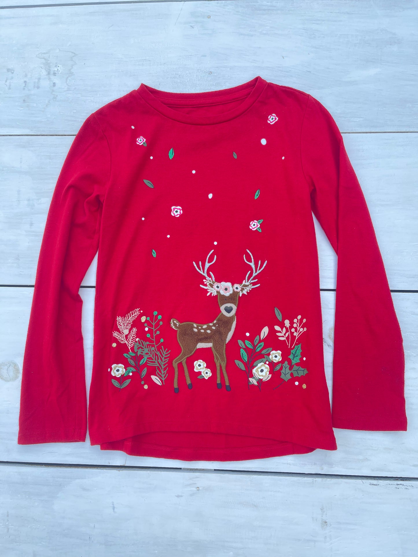 Blusa Reno Navideño, 6 años