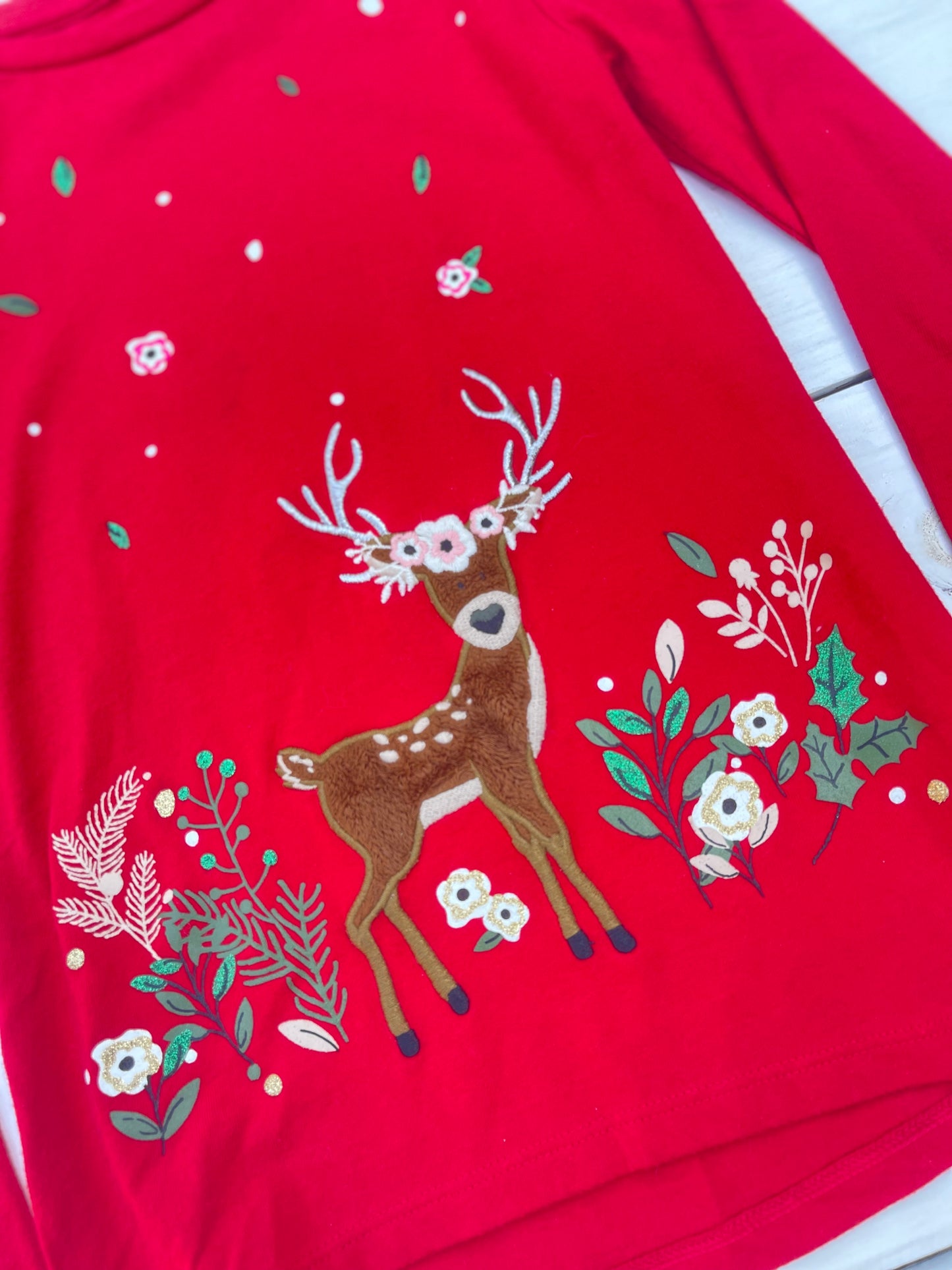 Blusa Reno Navideño, 6 años