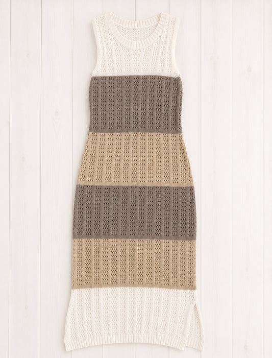 Vestido salida de baño tejido, M/L