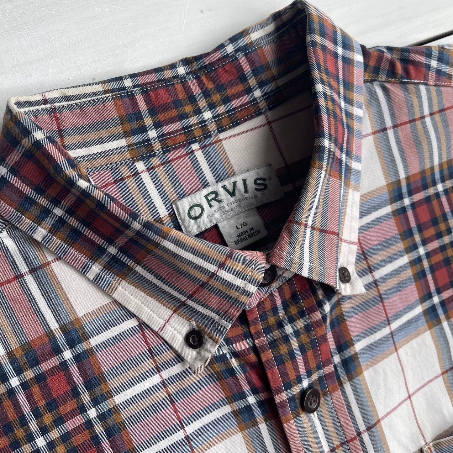 Camisa Orvis, L